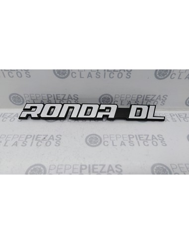 Anagrama Seat Ronda DL. Portón trasero.  Seat 0003943059.