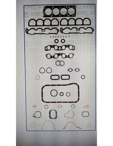 Juego juntas motor completo Seat 131, 132, 124 motor 1600 biarbol.