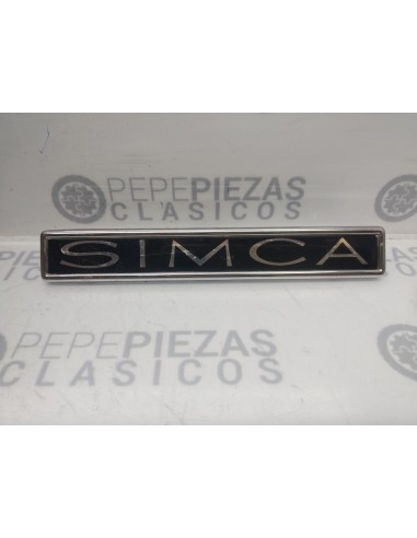 Anagrama Simca 1200 (132 x 20 mm).