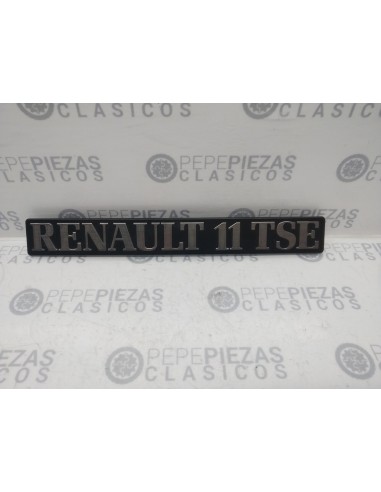 Anagrama Renault 11 TSE (239 x 30 mm) Plástico.