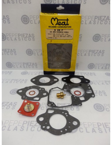 KIT REPARACION CARBURADOR SOLEX 32 SEI / SEIA-EISA.RENAULT 4,5,12,6. CITROEN C35