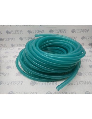 Tubo gasolina PVC azul (8 x 13 mm).