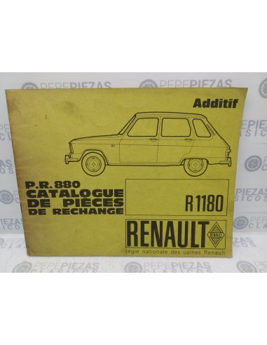 Manual reparación Renault 6. Anexo 22 paginas. PR 880.