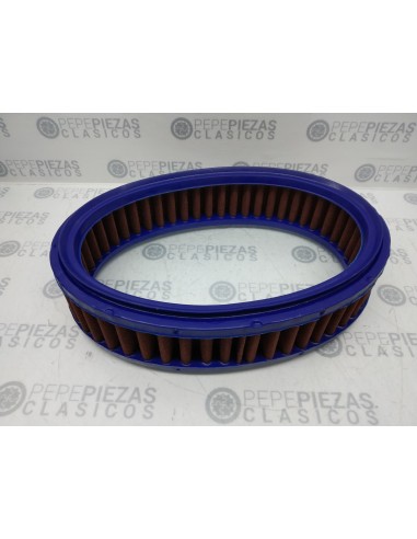 Filtro aire Seat 1500 gasolina, Fiat 1300, Fiat 1500 (ovalado).