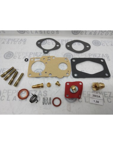 Kit reparación carburador Solex 30 PIB4 Seat 850 y 850 especial.