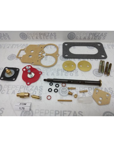 KIT REPARACION CARBURADOR SEAT 124, WEBER 32 DHS.