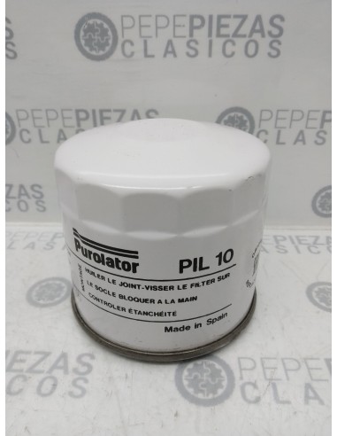 Filtro aceite Seat 600 D, E, 850 N, Especial, Sport, Coupe. Purolator