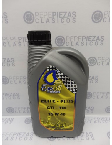 Aceite motor 15w40 Elite Plus gti-tdi