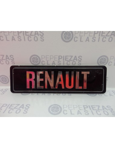 ANAGRAMA RENAULT 10 TRASERO (97X58 MM)