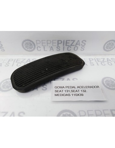 GOMA PEDAL ACELERADOR SEAT 131, SEAT 132 (110 X 39 MM).