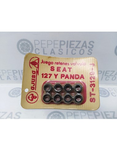 Juego retenes de válvulas Seat 127,Seat panda Ajusa ST3129.Recambio nuevo antiguo stock.