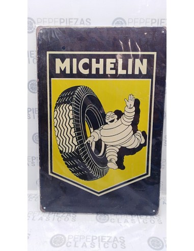 Chapa decorativa Michelin 20x30 cms.