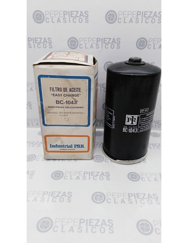 Filtro aceite PBR BC1403,tractor Bolinder-Munktell,Oliver.