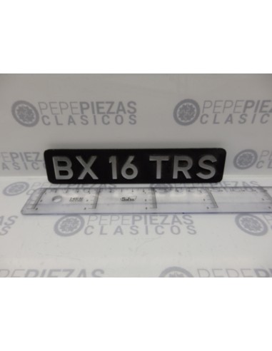 ANAGRAMA CITROEN BX TRS. METALICO.